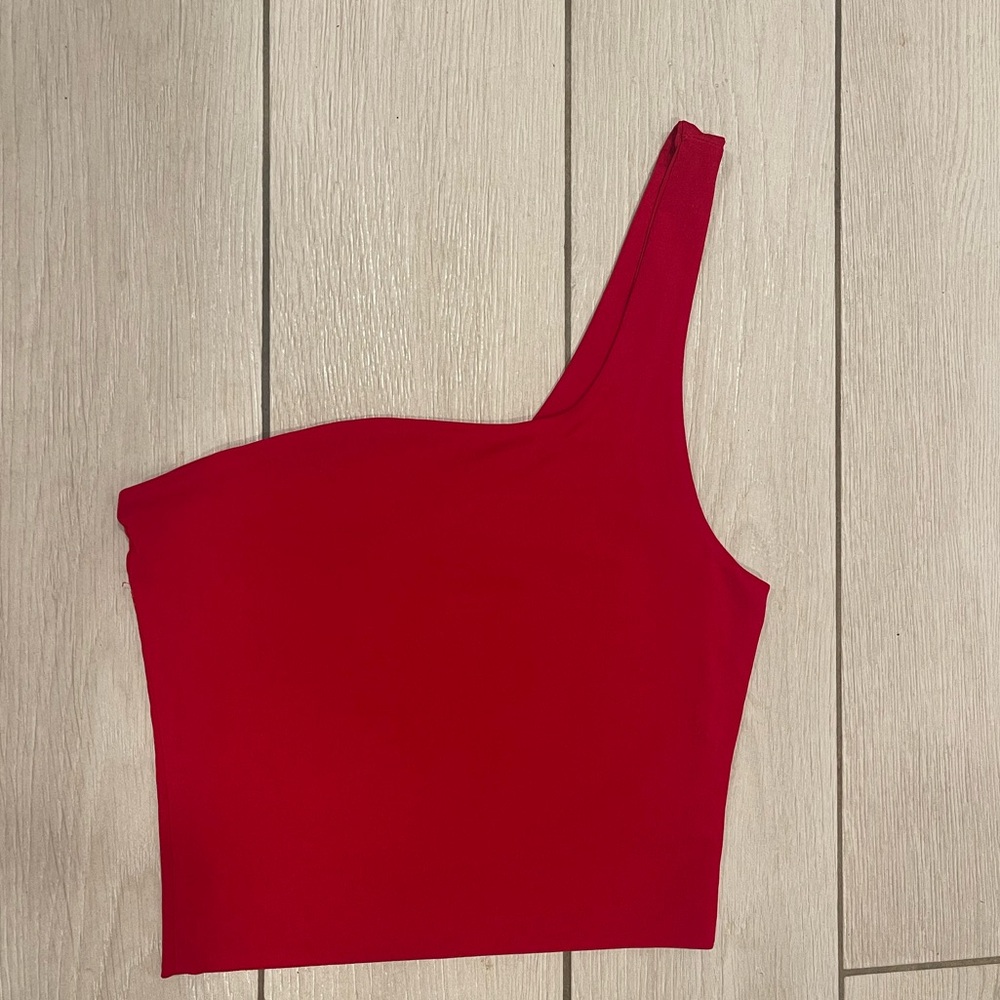Red Crop Top